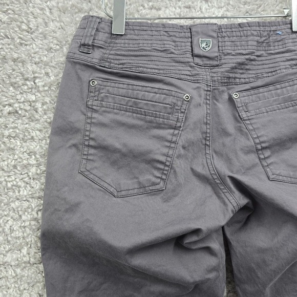 Kuhl‎ Freya Pants Womens 4 Regular Gray Drawstring Stretch Straight Hiking Trail - Picture 5 of 16
